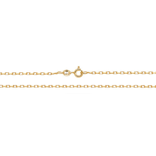 9CT YEL GOLD DC BELCHER CHAIN