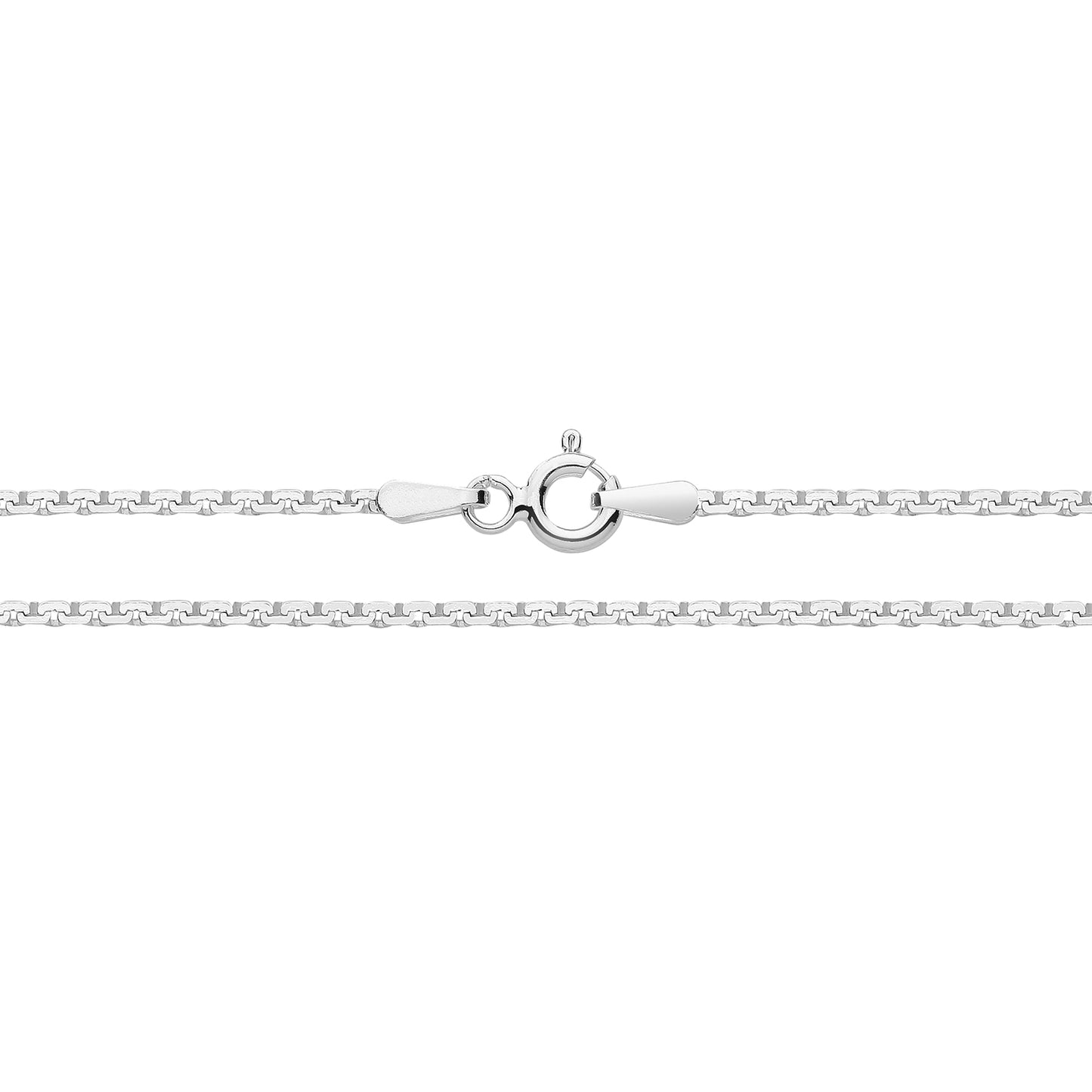 SILVER COBRA SQ. CHAIN
