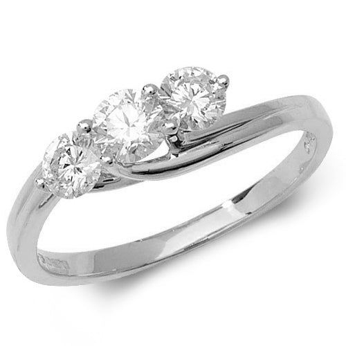 DIAMOND 3 STONE RING