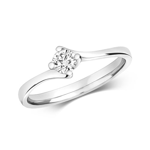 DIAMOND TWIST SOLITARE