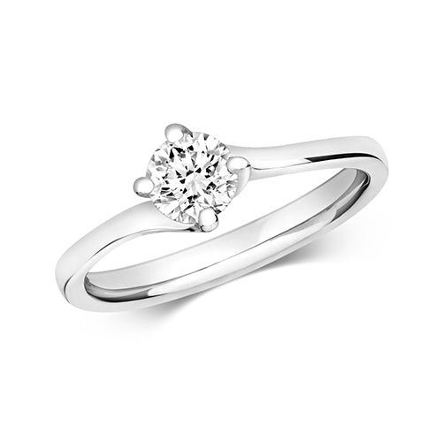 DIAMOND TWIST SOLITARE