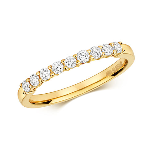 DIAMOND CLAW SET ETERNITY RING